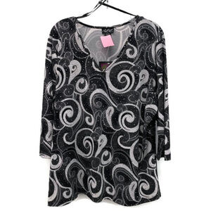 Russell Kemp Swirl Print Blouse